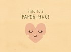 moederdag kaart hout this is a paper hug